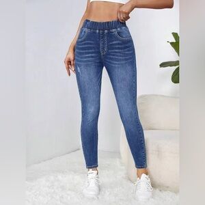 Shein Jeggings Jean Leggings - Size L